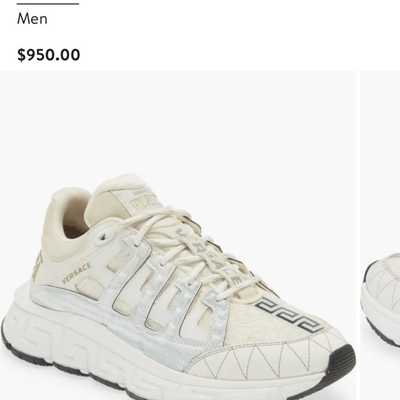 VERSACE Trigreca Men’s Sneakers Size 44